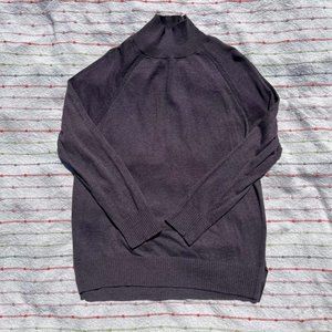 H&M purple turtleneck
